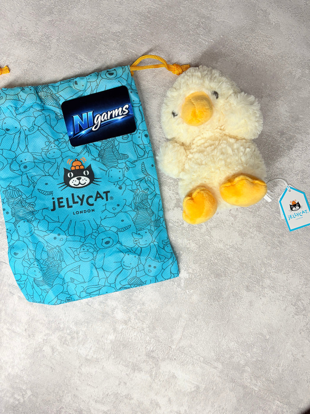 Jelly cat duck
