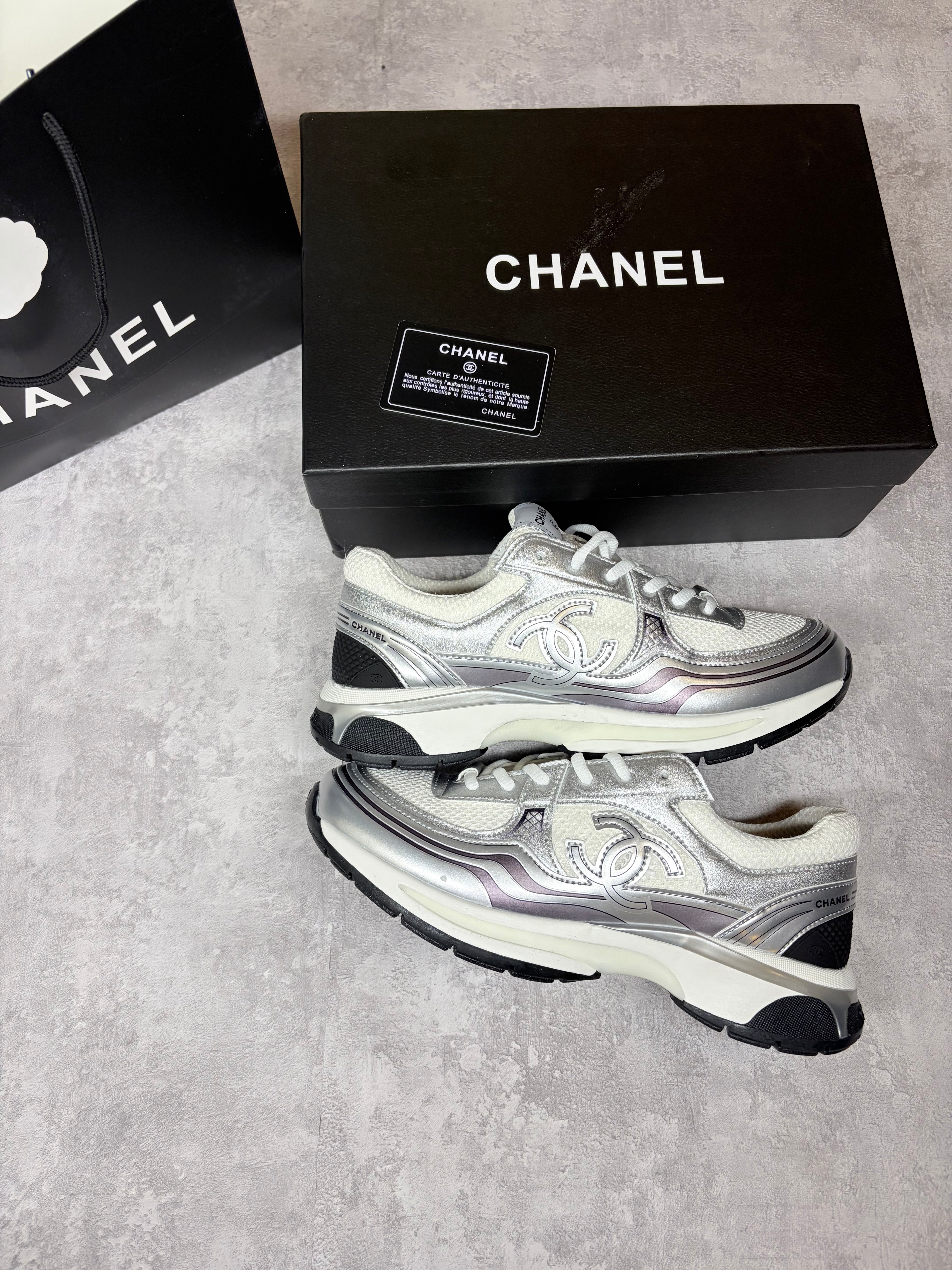 Chanel runners trainers