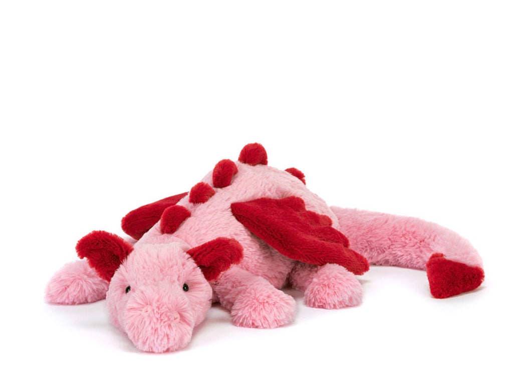 Jelly cat dragon pink and red